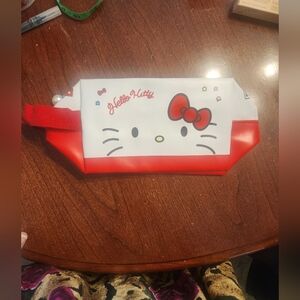 Hello Kitty Red and White Kids Accessory Bag